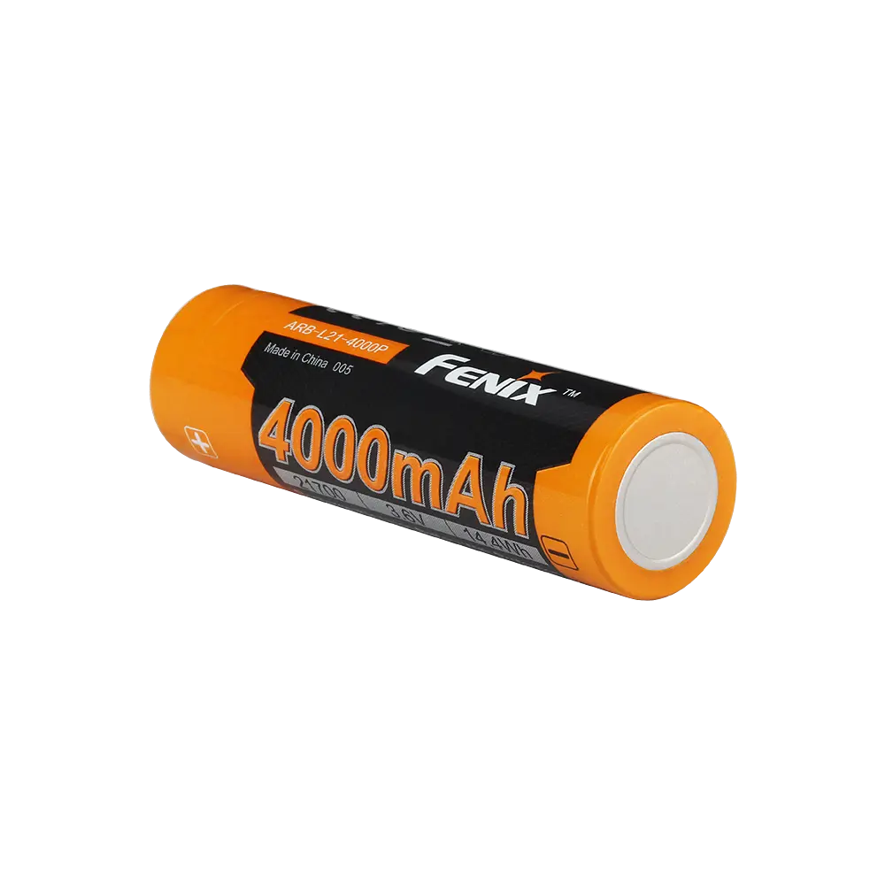 Акумулятор Fenix 21700 4000mAh 3.6V Чорно-жовтий (2472560934) - фото 3
