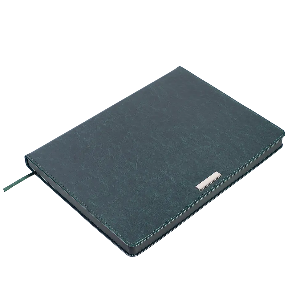 Щоденник недатований Buromax Salerno L2U А4 штучна шкіра 336 сторінок зелений (BM.20990-04) - фото 2