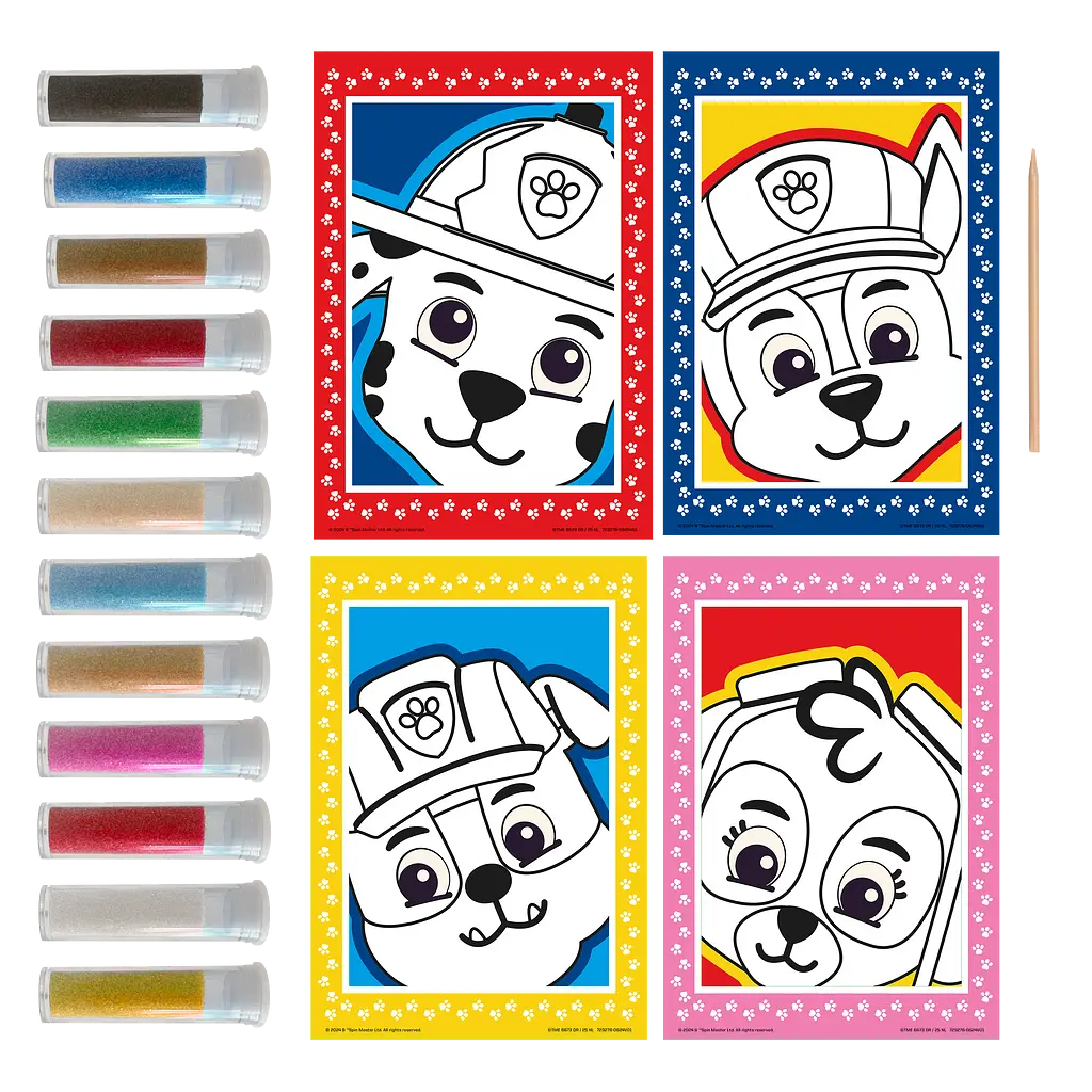 Художній набір Moxy Paw Patrol для малювання піском (723276) - фото 2