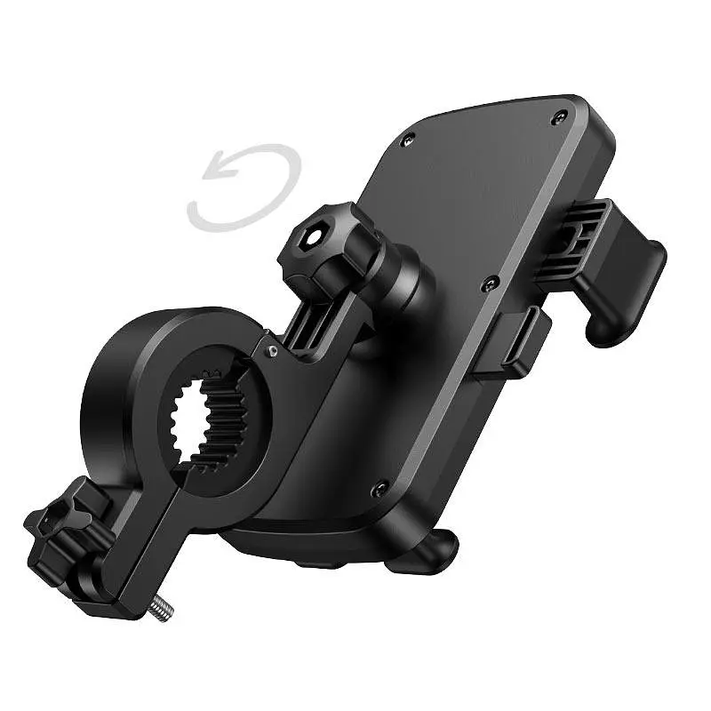 Автодержатель для велосипеда и мотоцикла BOROFONE BH34 DOVE / 4.5-7 дюймов / D руля 17-23 мм - фото 4
