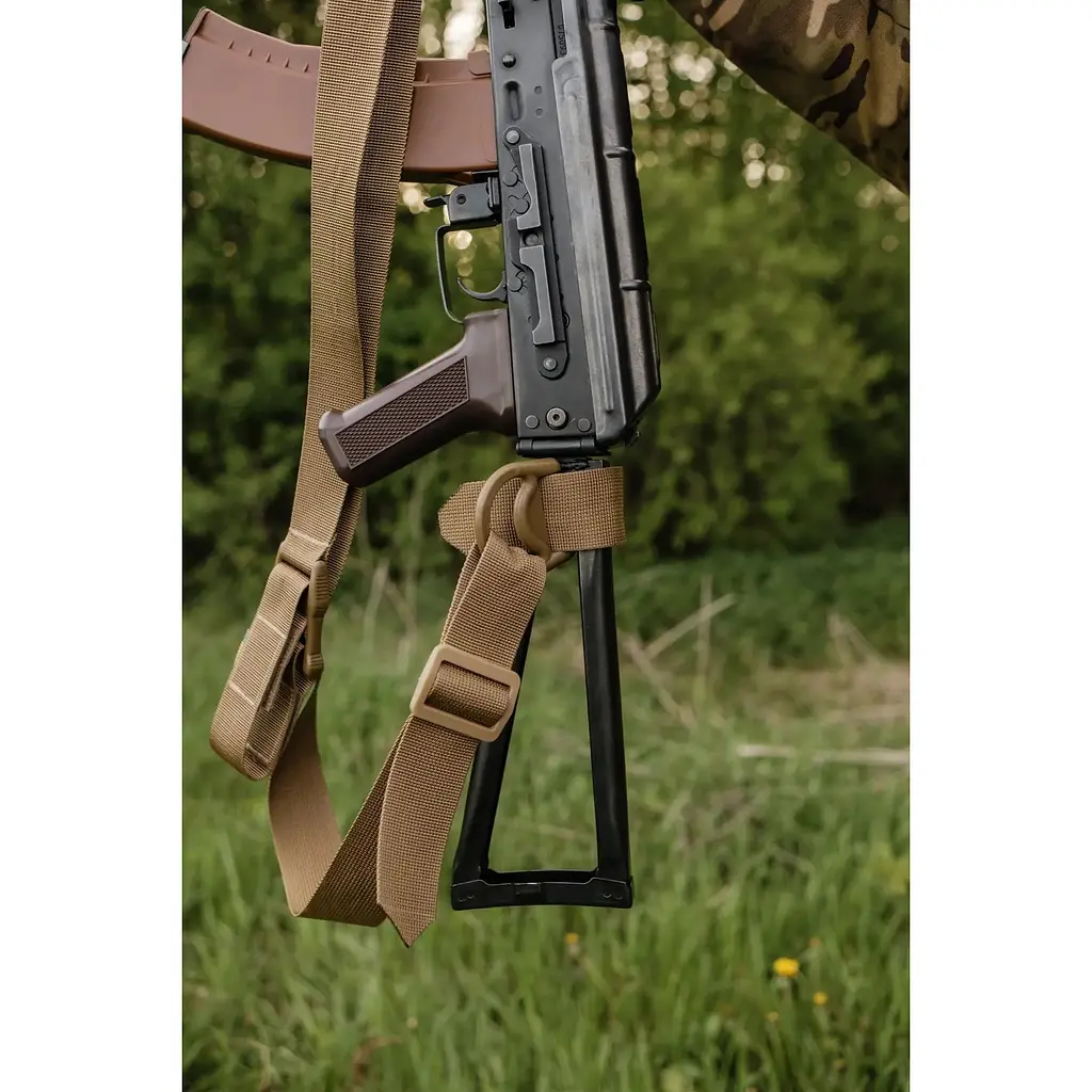 Ремінь Kiborg 2-точковий Gun Sling G-2 з пряжкою швидкого регулювання Triple-X Coyote (1000-k8014) - фото 7