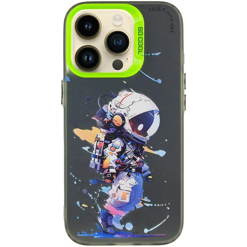 Чохол TPU+PC So Cool для Apple iPhone 15 Pro Max (6.7) Astronaut - фото 2