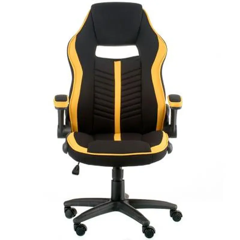 Крісло ігрове Special4You Prime black/yellow (E5548) - фото 2