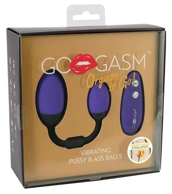 Вібраційний тренажер GoGasm Vibrating Pussy & Ass Balls Orion 42-05977750000 98559