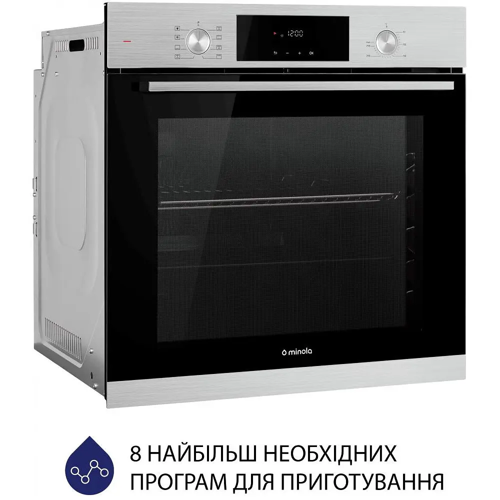 Духовка електрична Minola EOD 6804 Inox - фото 3