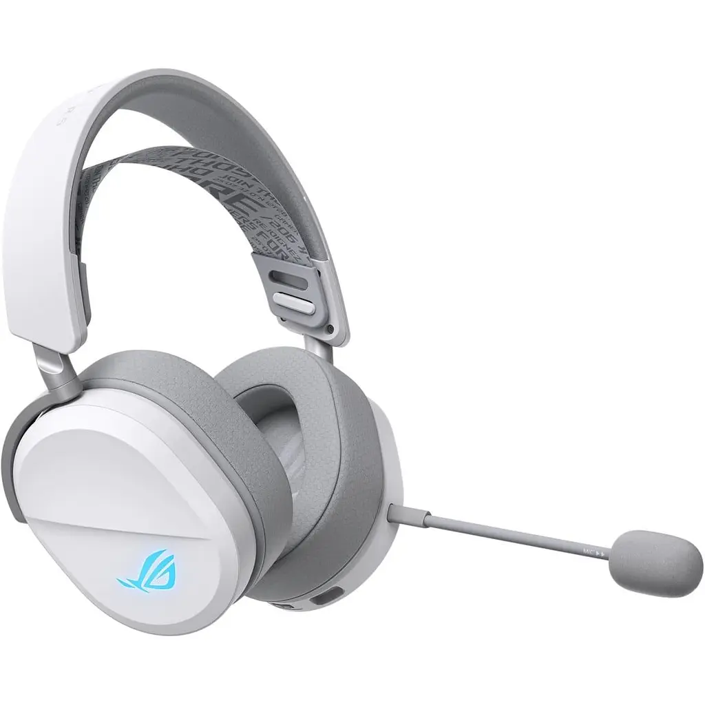 Ігрова гарнітура ASUS ROG Pelta USB-A/BT/WL RGB White (90YH0410-BHUA10) - фото 6