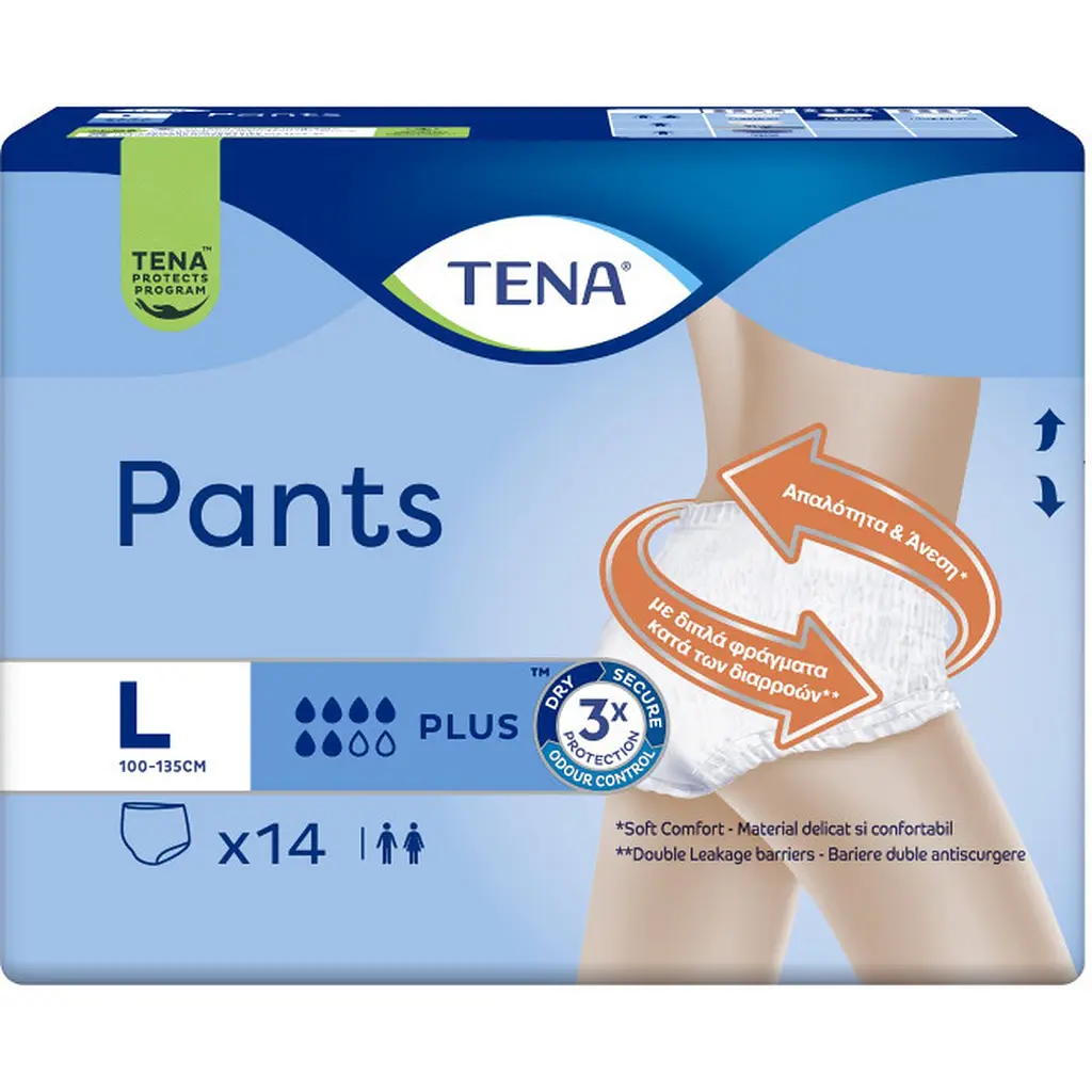 Труси-підгузки для дорослих Tena Pants Plus Large 14 шт. - фото 2