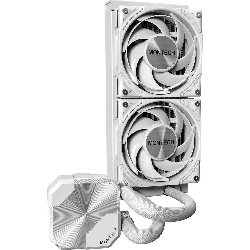 Система водяного охолодження MONTECH HyperFlow Silent 240 White [151292] - фото 3