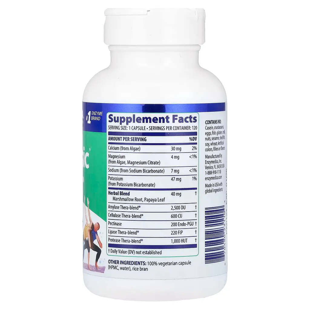 Ферменти Enzymedica pH-Basic 120 капсул (ENZ-23110) - фото 2