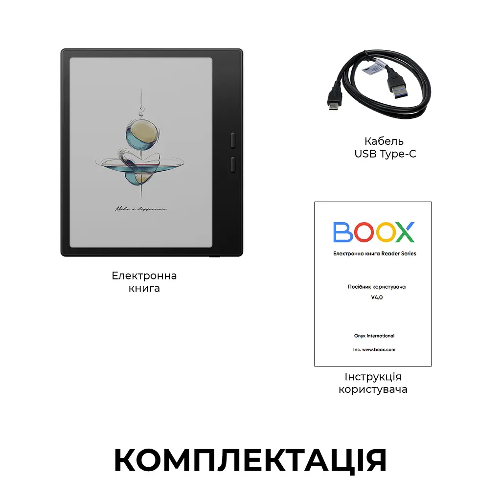 Електронна книга BOOX Go Color 7 Gen2 Black - фото 8