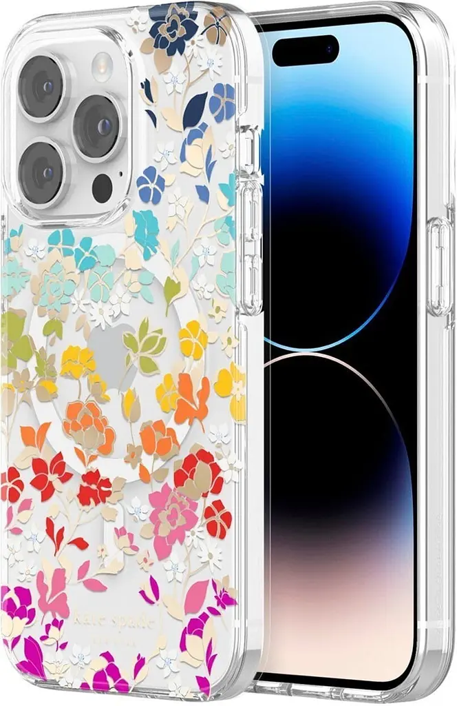 Чохол Kate Spade NY Protective Hardshell with Magsafe для Apple iPhone 14 Pro (KSIPH-235-FWBMT) Flower Bed