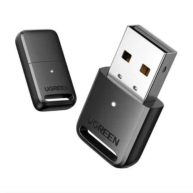 Bluetooth-адаптер Ugreen Bluetooth 5.3 для ноутбука та ПК чорний (90225) - фото 2