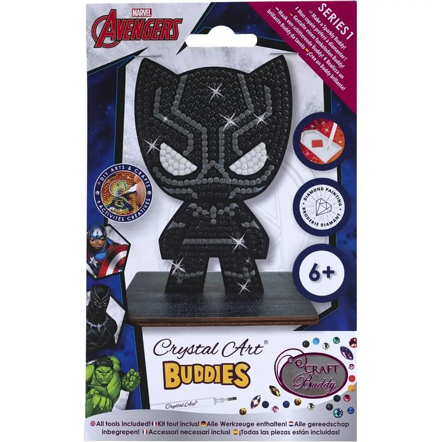 Набір для творчості Crystal Art Чорна пантера (CAFGR-MCU004) - фото 6