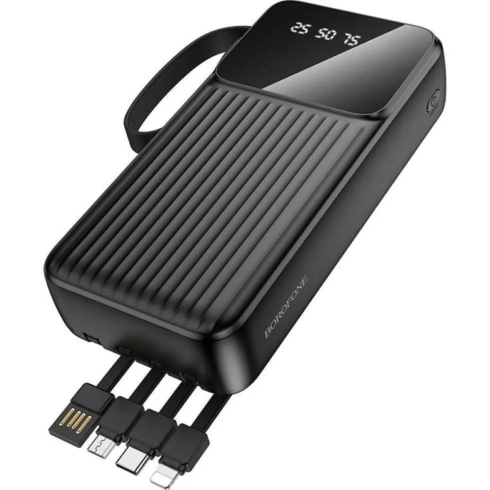 Зовнішній акумулятор Borofone BJ76A 20000mAh 10W Black [161207] - фото 2