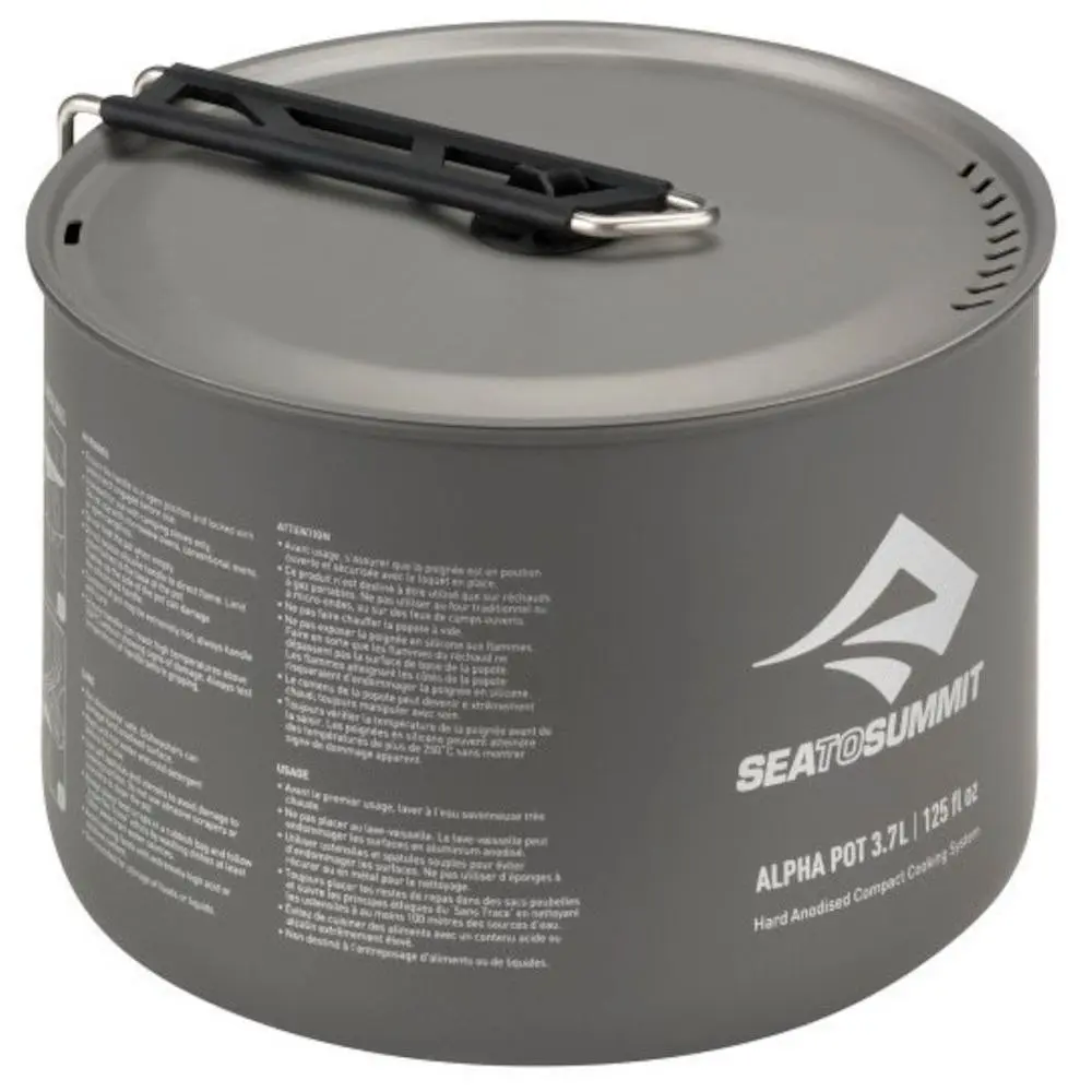 Кастрюля Sea To Summit Alpha Pot 3.7 L (1033-STS AKI3004-02410504) - фото 3