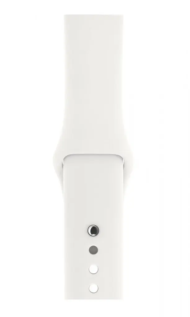 Смарт-годинник Apple Watch Series 3 GPS 42mm Silver Aluminium Case with White Sport Band [MTF22] [35445] - фото 3