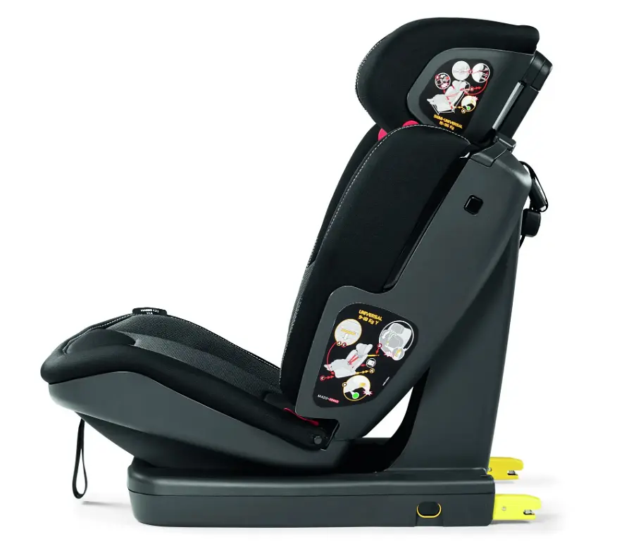 Автокрісло Peg-Perego Viaggio 1-2-3 Via Crystal black, сірий із чорним (IMVA000035DP53DX13) - фото 8