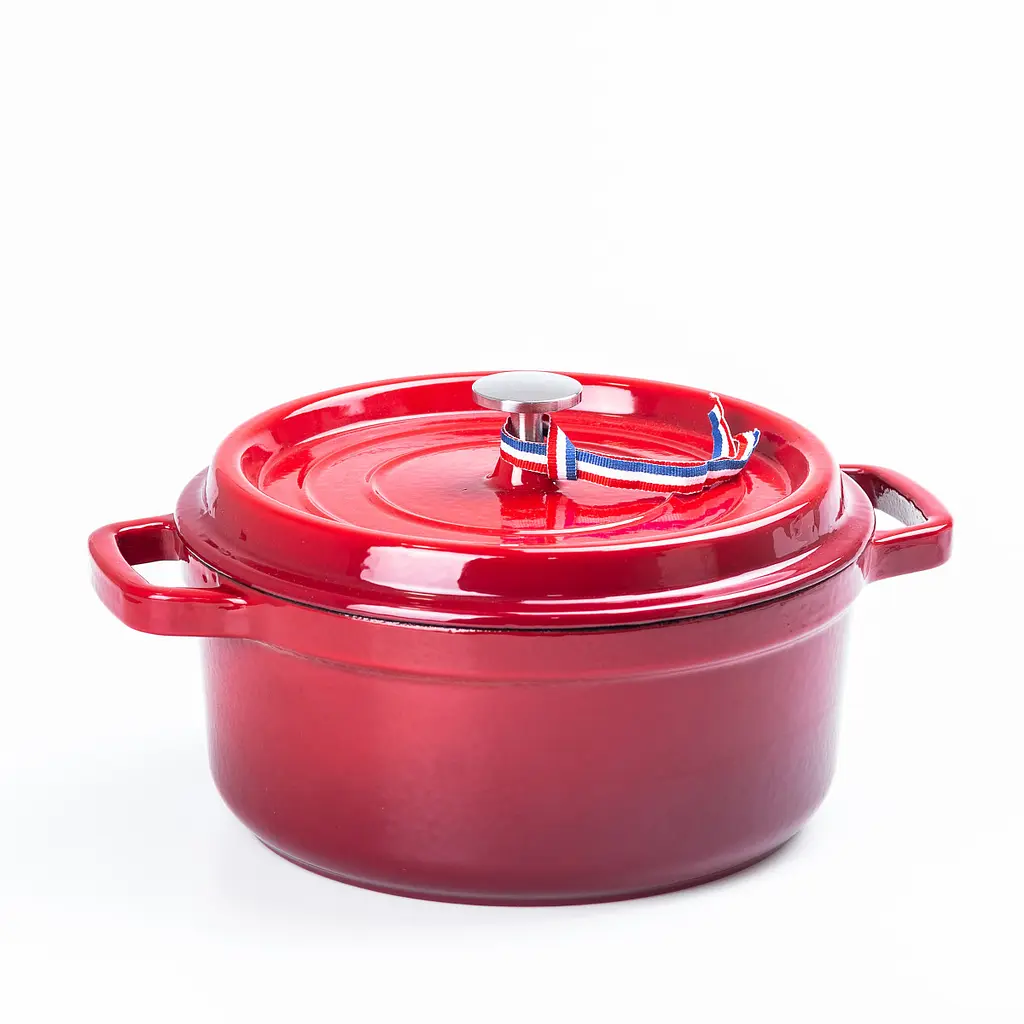 Каструля чавунна TS Kitchen Staub HPFLG1 RED 23 см 3л - фото 4