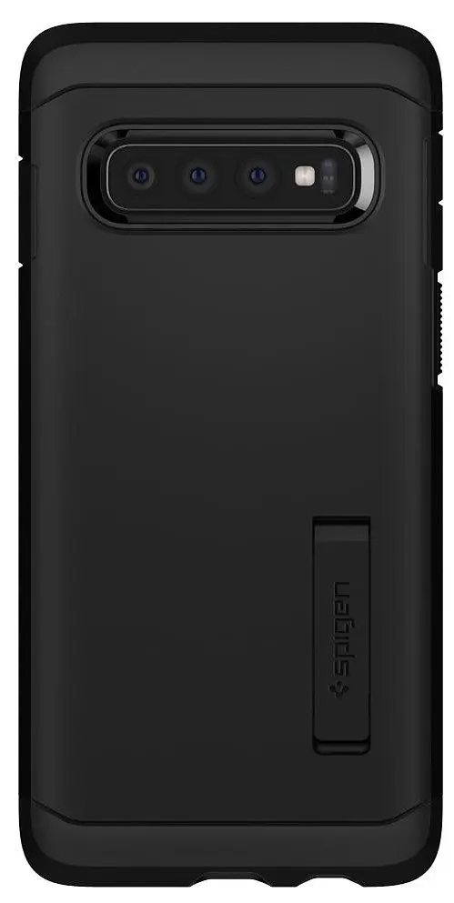 Чохол протиударний із підставкою Spigen Tough Armor 605CS25805 для Samsung Galaxy S10 (6.1") Black