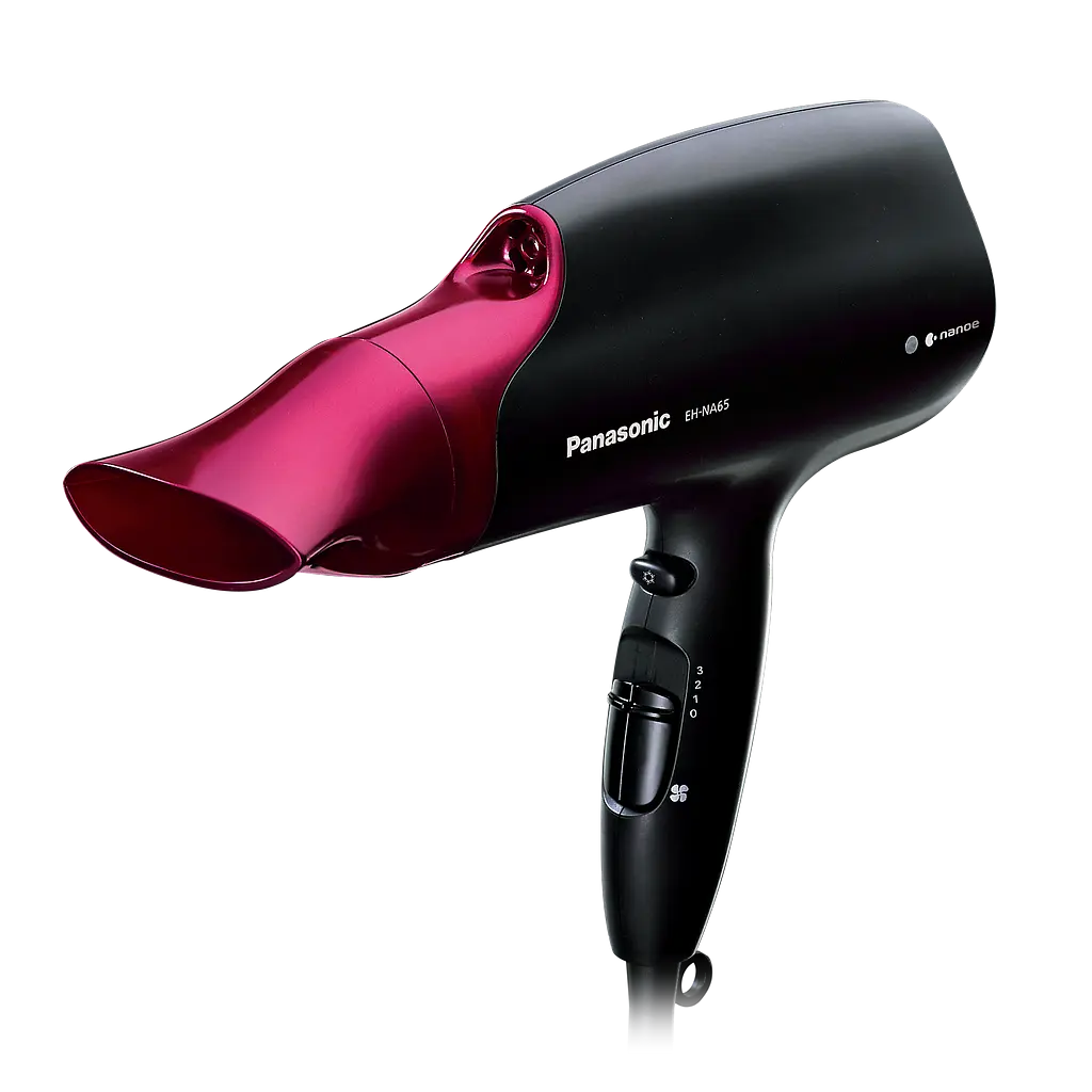 Фен для волосся Panasonic Nanoe care чорно-бордовий - фото 2