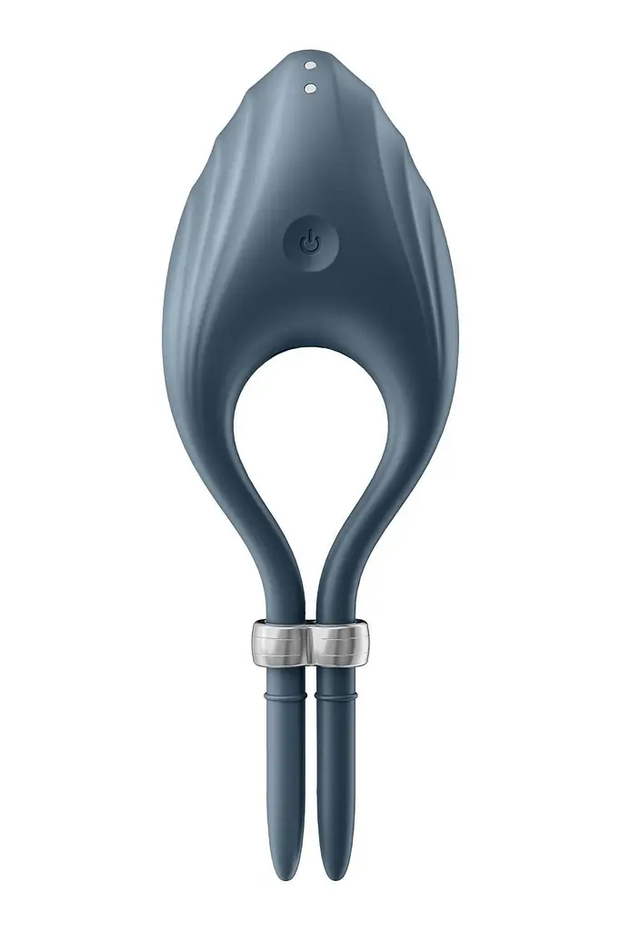 Ерекційне віброкільце-ласо Satisfyer Duelist Dark Blue, 10 режимів, потужний мотор - фото 3