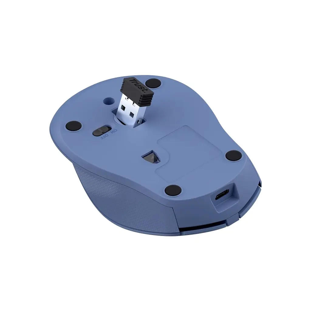 Мишка Trust Zaya Rechargeable Wireless Blue (25039) - фото 6