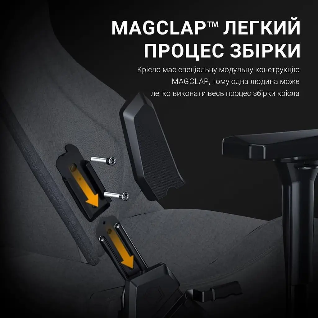 Игровое кресло Anda Seat Kaiser 2 Pro Grey Fabric Size XL (AD12YXL-17-G-F-G01) - фото 12