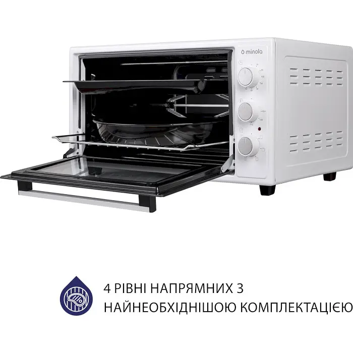 Электрическая печь Minola Foet 3714 WH - фото 7