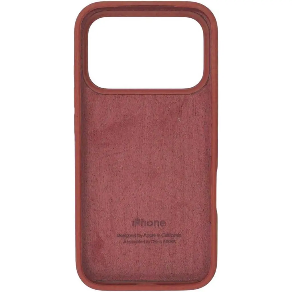 Чохол Silicone Case для Apple iPhone 17 Pro Saddle Brown AA [145178] - фото 2