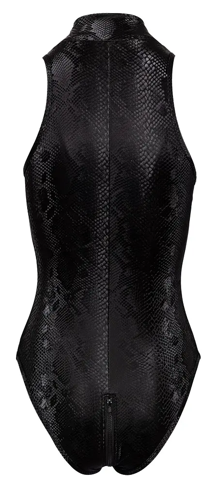 Боді Cottelli Collection Snake чорне L - фото 8