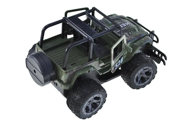 Машинка на радіокеруванні військовий джип акумуляторна Urban Off-Road 25968-1A в коробці р.20, 5х12, 8х10, 5см - фото 9
