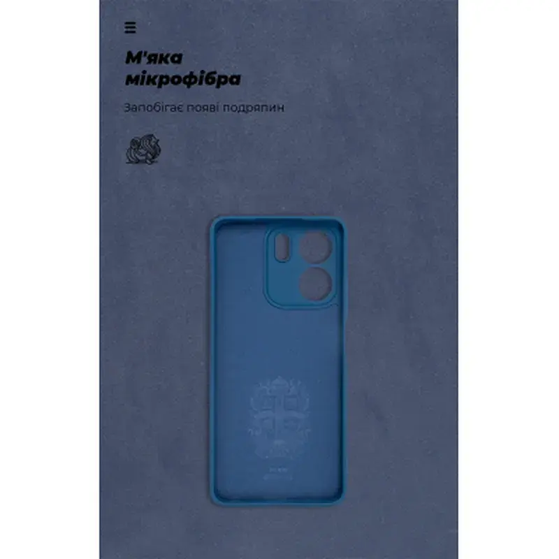 Чохол до мобільного телефона Armorstandart ICON OPPO A5X 4G / A5X 5G Camera cover Dark Blue (ARM86573) - фото 4