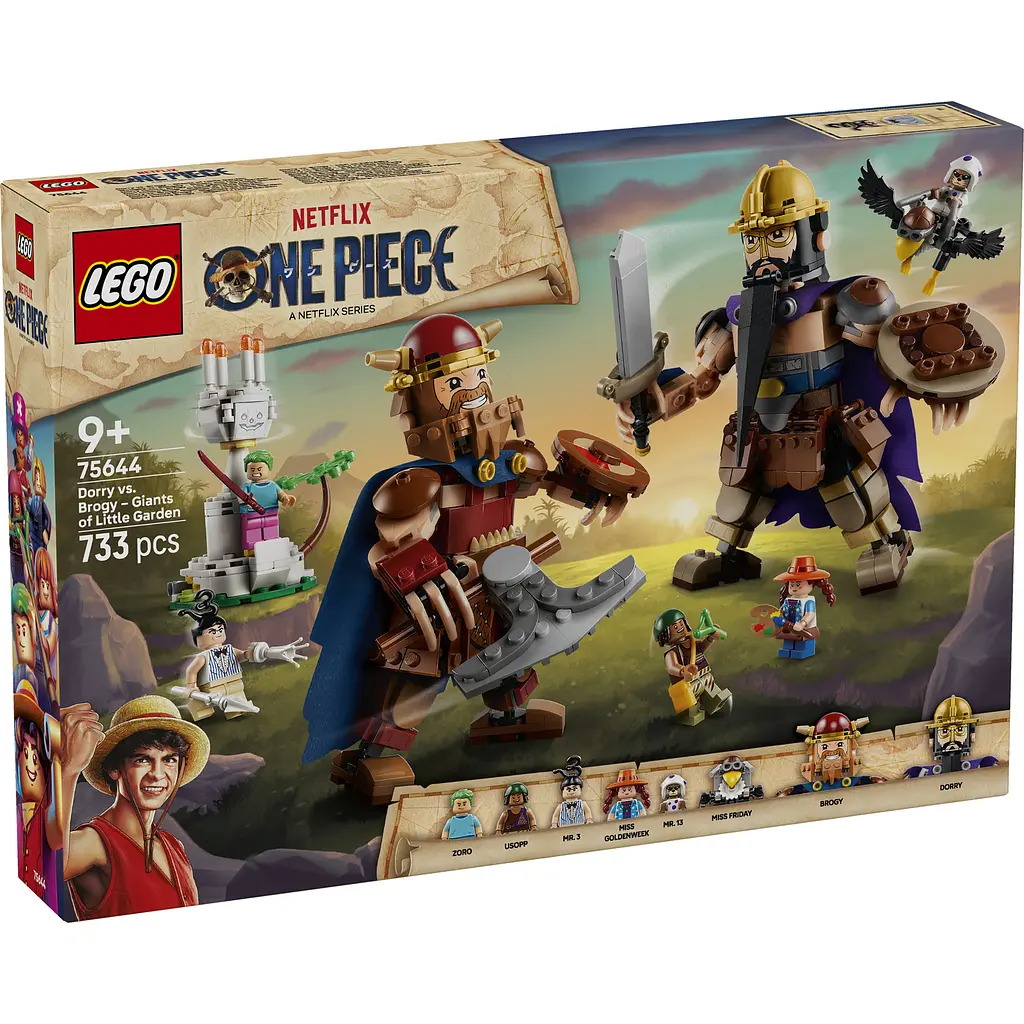 Конструктор LEGO One Piece Доррі проти Броґі: гіганти Малого Саду 733 ел. (75644) - фото 2