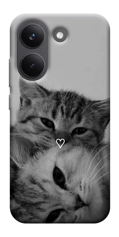 TPU чохол Demsky Grey cats для Xiaomi Poco X8 Pro