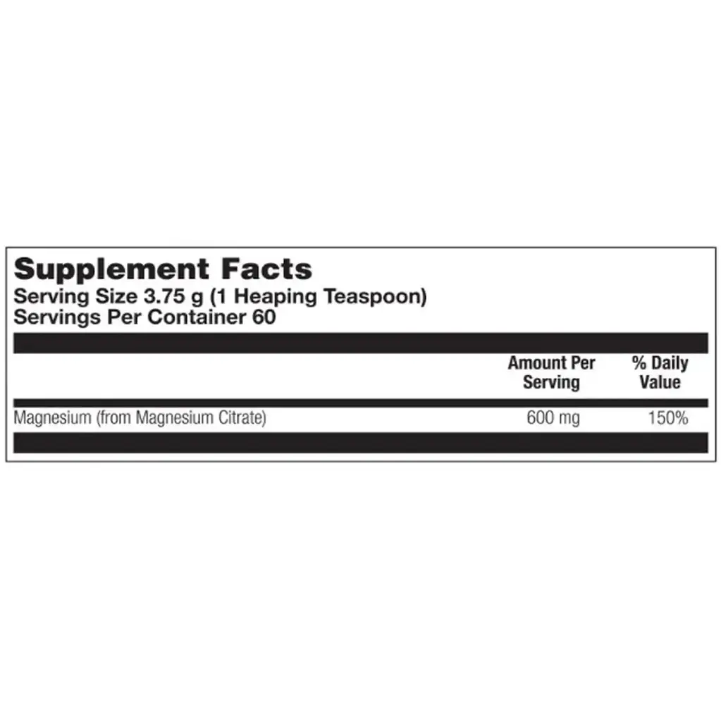 Дієтична добавка KAL Magnesium Citrate 600 мг 225 г - фото 2