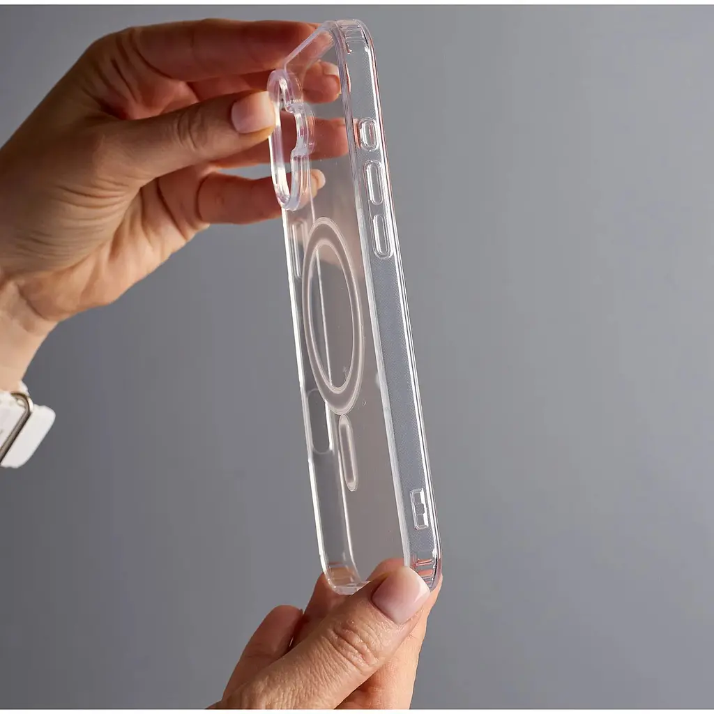 Чохол Clear Case with MagSafe для Apple iPhone 16 Transparent AA [115334] - фото 4