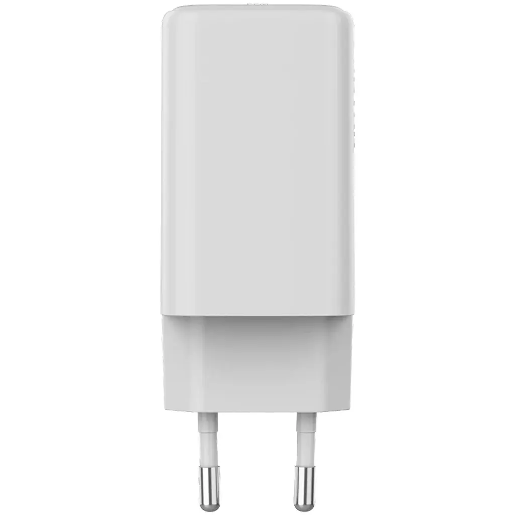 Зарядний пристрій Canyon CU65ACC GaN 65 Вт 2xPD 1xQC EU білий (CNS-CUW65ACC) - фото 3