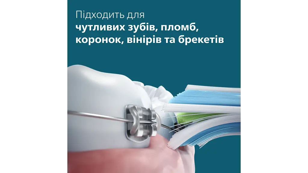 Электрическая зубная щетка Philips Sonicare HX7403/05 серии 6100 бело-синяя - фото 4