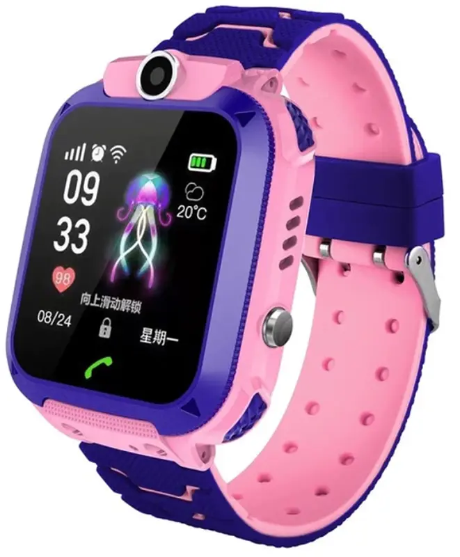 Смарт-годинник Uwatch Q12 Kid smart watch Pink - фото 2