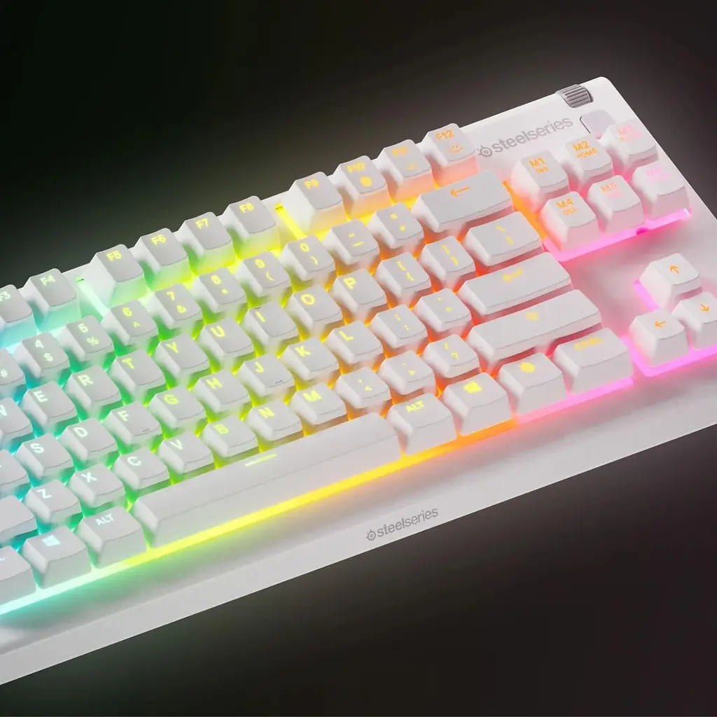 Клавіатура SteelSeries Apex 3 TKL UA White (64819) - фото 4