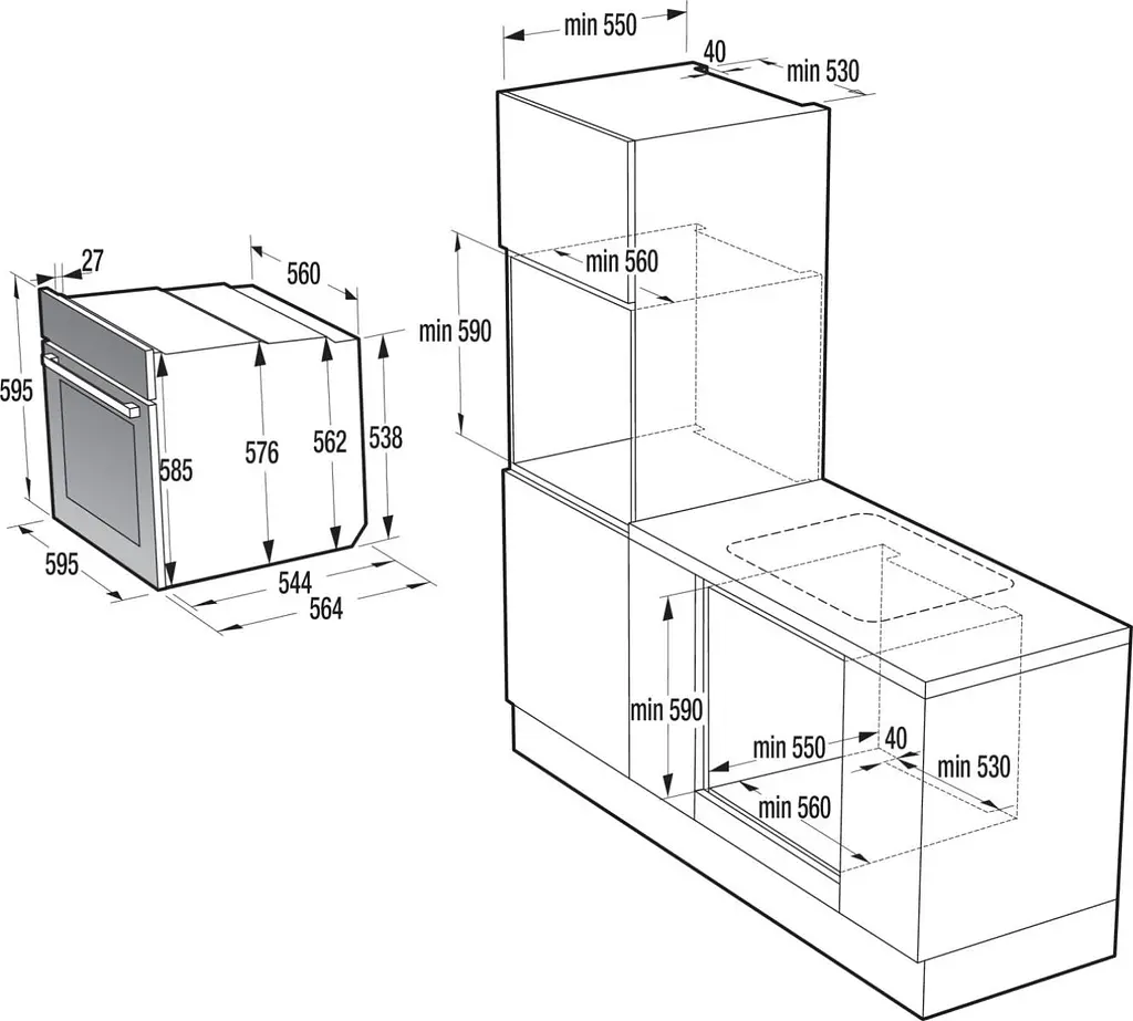 Електрична духова шафа Gorenje BOP6373E28EBG (7152019) - фото 6