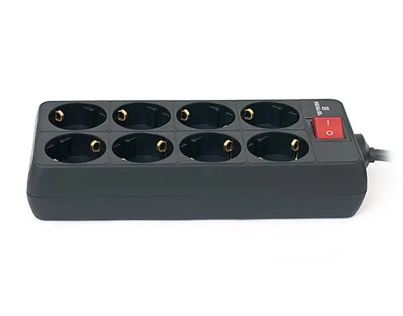 Фільтр живлення REAL-EL RS-8 Protect 1.8 м Black (EL122300021) - фото 4