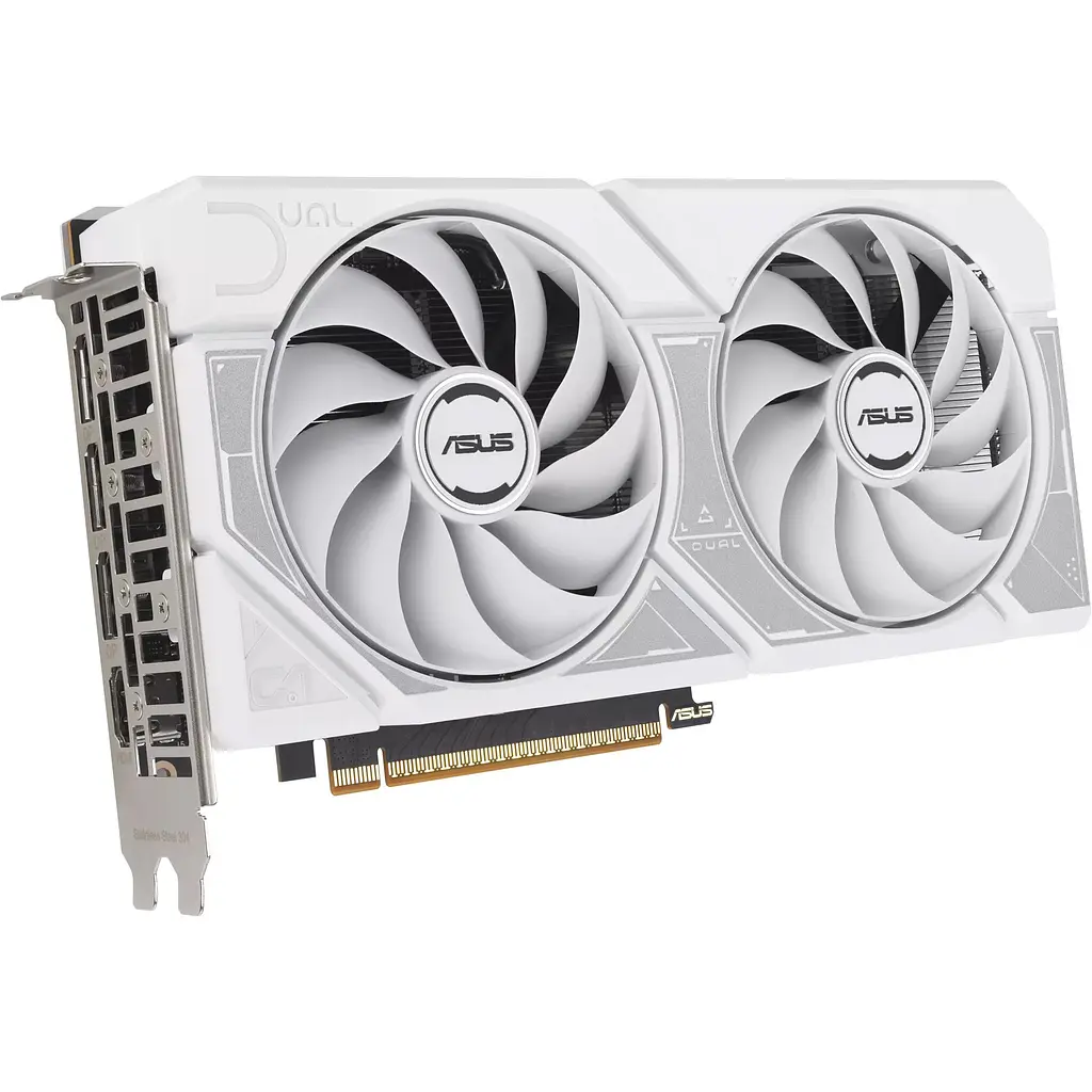 Відеокарта Asus Dual GeForce RTX 5060 8GB OC Edition White (DUAL-RTX5060-O8G-WHITE) UA [153787] - фото 4