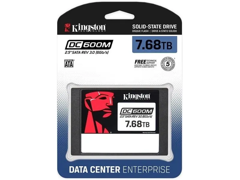 SSD-накопичувач Kingston DC600M 7.68 TB (SEDC600M/7680G) - фото 3