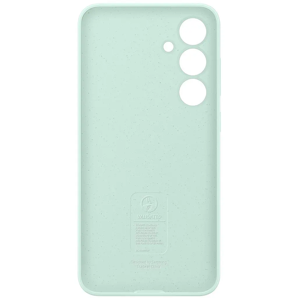 Оригінальний силіконовий чохол Samsung Silicone Case для Samsung Galaxy S24 FE Mint (EF-PS721CMEGWW) - фото 3