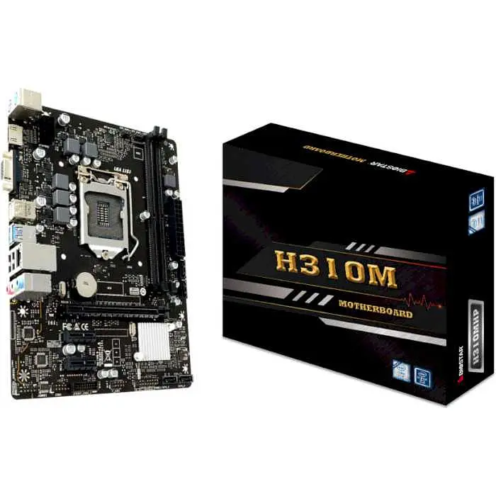Материнська плата Biostar H310MHP (H310MHP) (Socket 1151 v2, Intel H310, Micro-ATX) Б/в - фото 8