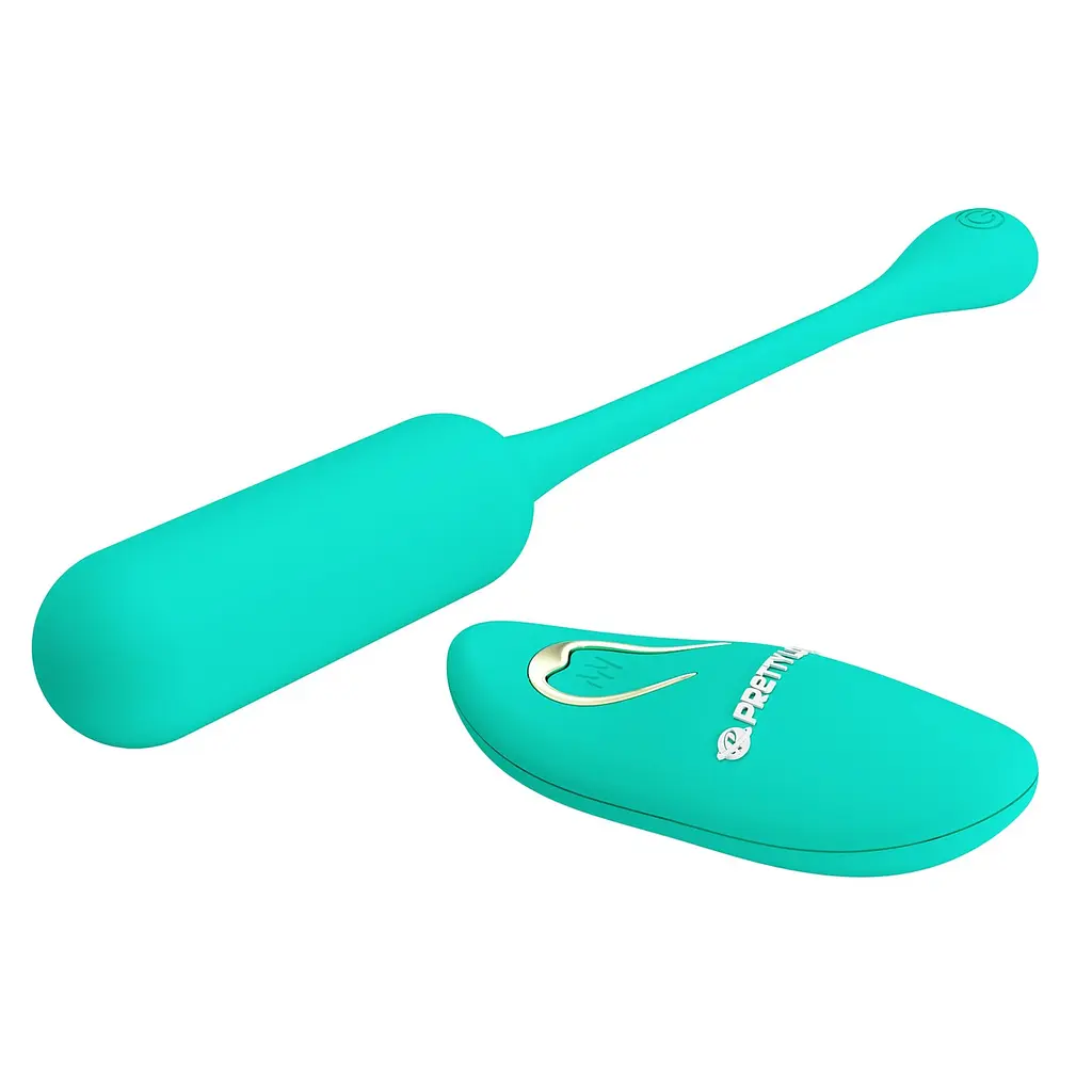 Віброяйце Pretty Love Lechies Dream 18,6 см бірюзовий - фото 5