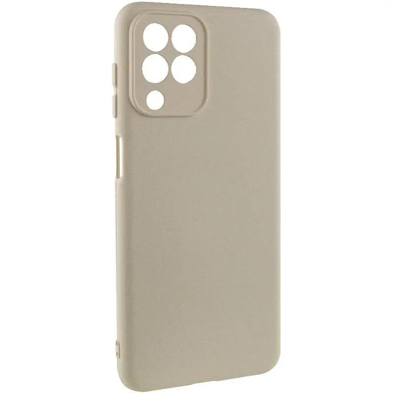 Чехол TPU GETMAN Liquid Silk Full Camera для Samsung Galaxy M33 5G Песочный / Sand - фото 2