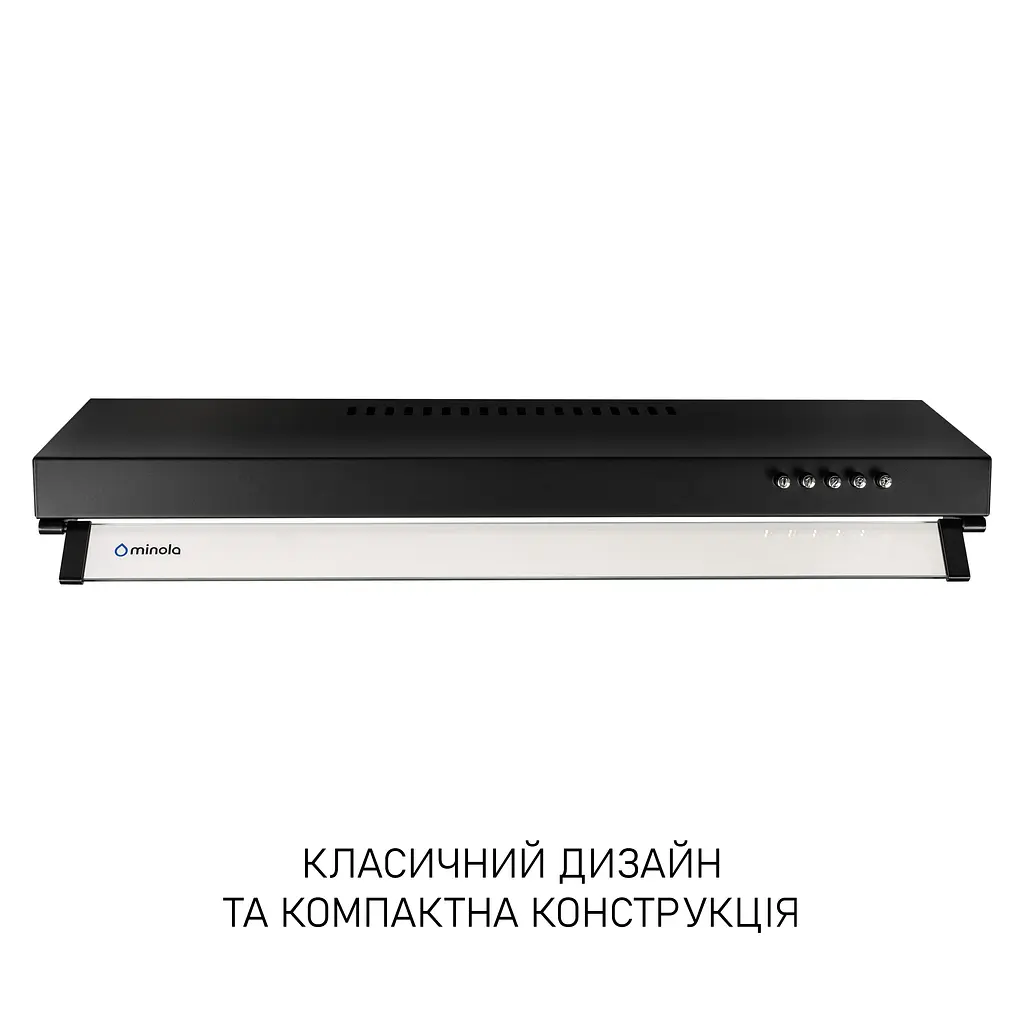 Витяжка плоска MINOLA HPL 633 BL - фото 2