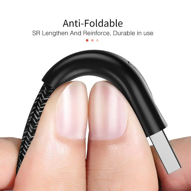 Кабель Usams MicroUSB U41 Braided 2A 1m [Black] [62242] - фото 6